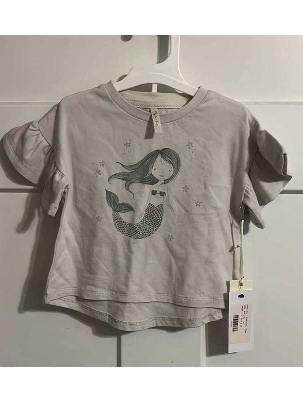 Rylee + Cru Cute Flutter girls tee 3-6mo